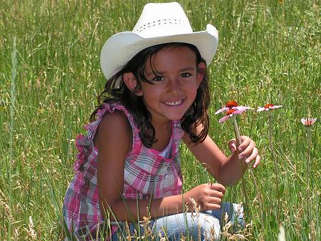 Our little cowgirl!